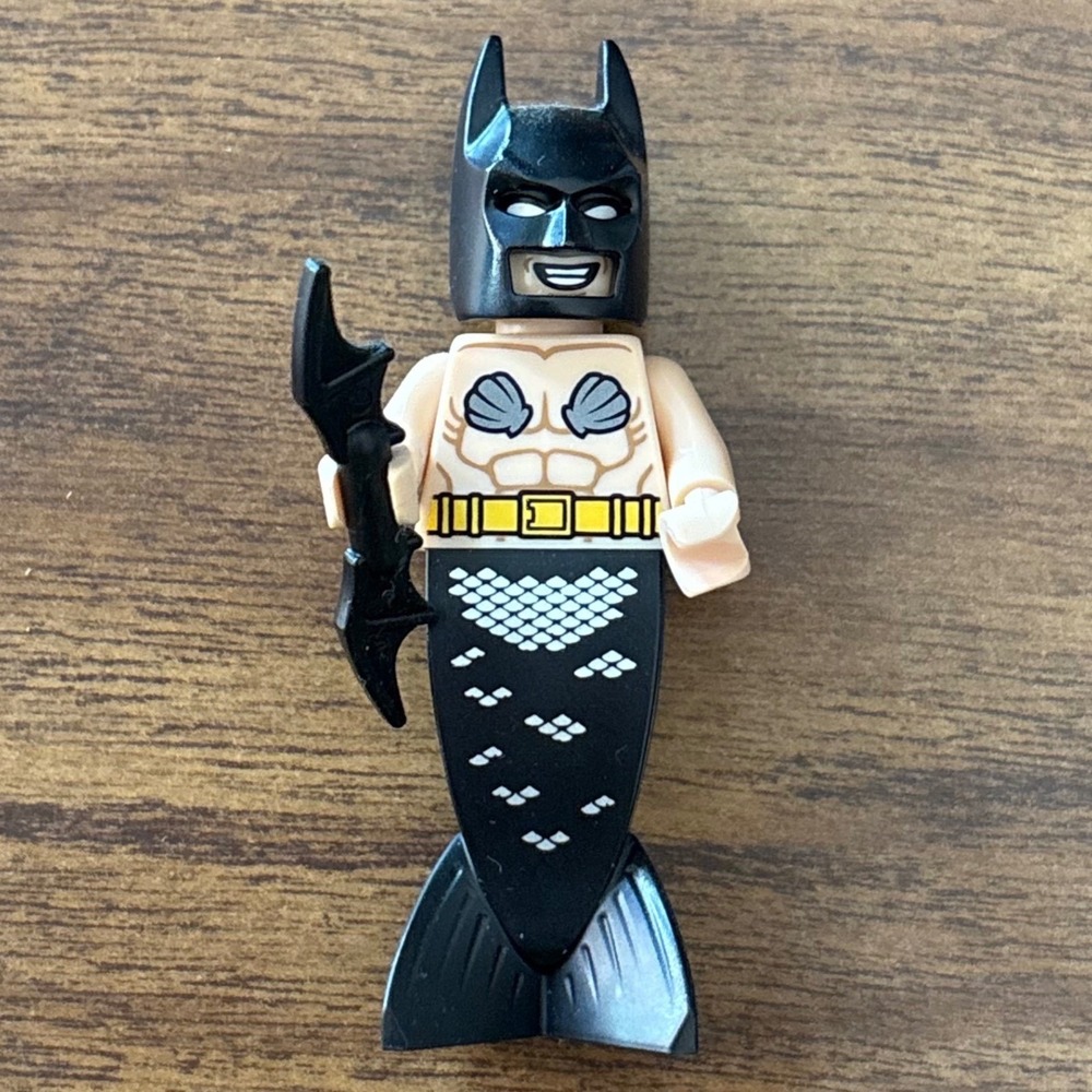 LEGO Batman Movie Mermaid Batman Series 2 Minifigure 71020 Merman DC Comics